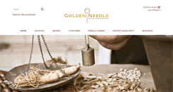 Desktop Screenshot of goldenneedleonline.com